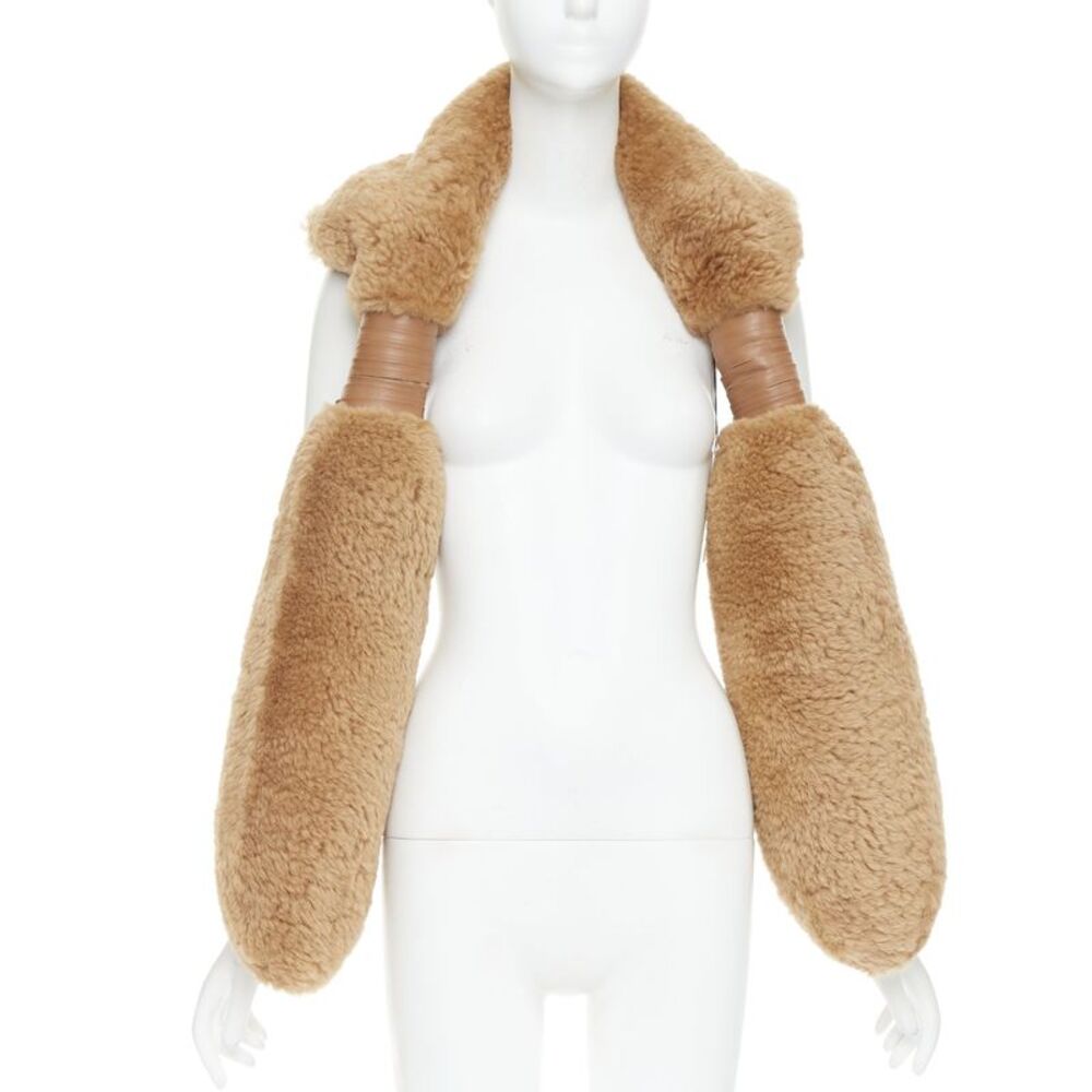 Bottega Veneta 2021 Shearling Scarf